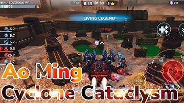 Ao Ming Cyclone and Cataclysm Maxout | Anticontro | War Robot Gameplay