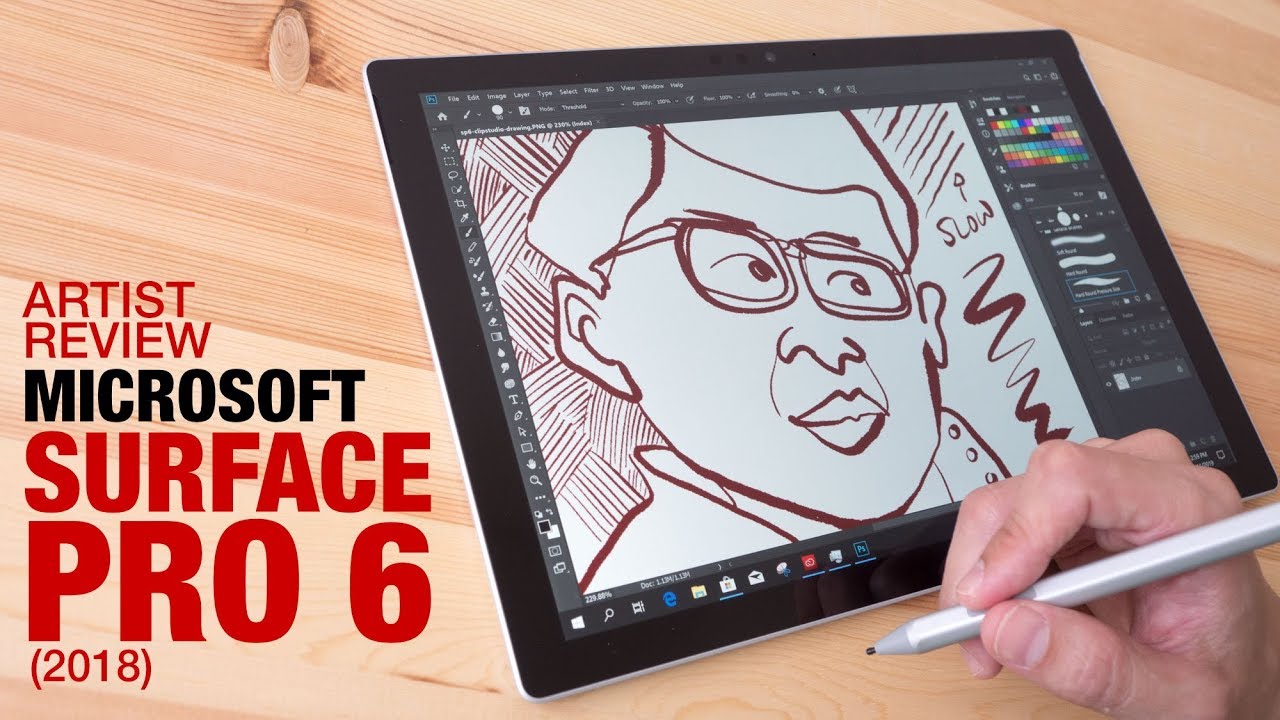 microsoft surface pro 6 artist review