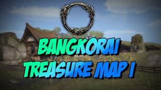 [ESO] Elder Scrolls Online: Bangkorai Treasure Map I(1) Location