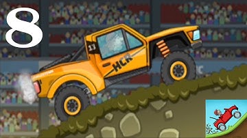 Hill Climb Racing Gameplay Walkthrough Part 8 - Trophy Truck    ( Android / iOS )