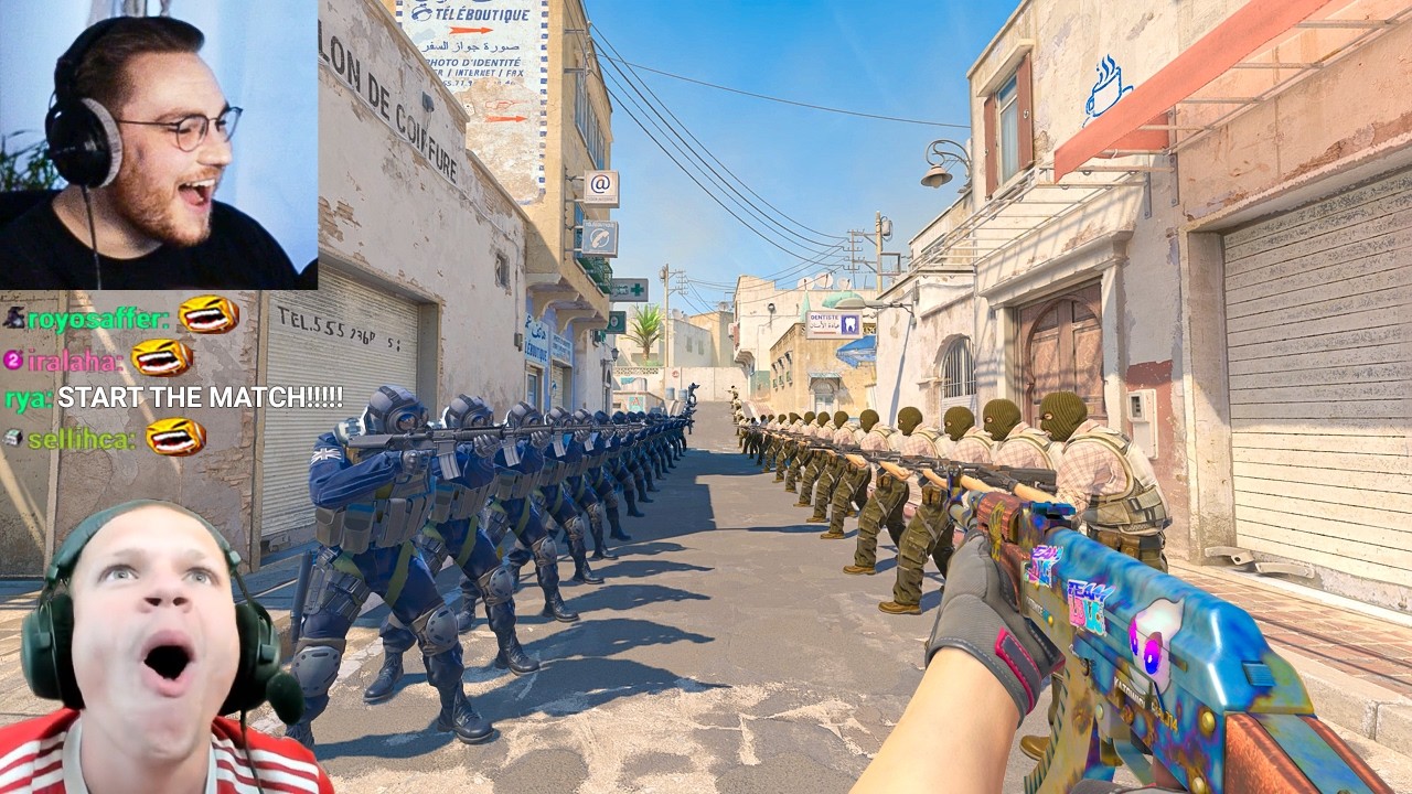 64 Players Simulate War in CS2 (32v32)