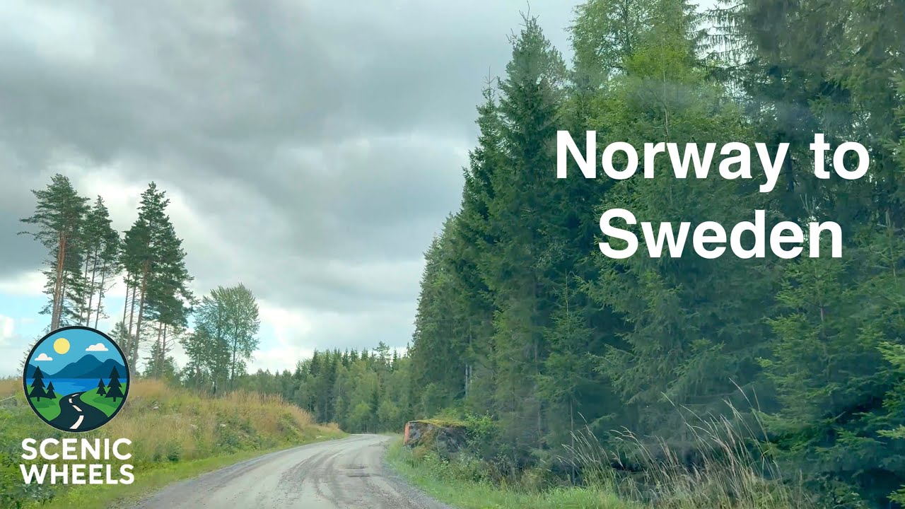 Rotnes to Charlottenberg | Norway to Sweden Scenic Drive 2025 4K
