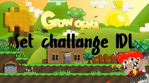 Set challange 1 dl growtopia 2021||cute set