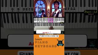 Papa Kehte Hain Piano Tutorial for Beginners | Easy Keyboard Lesson Step by Step