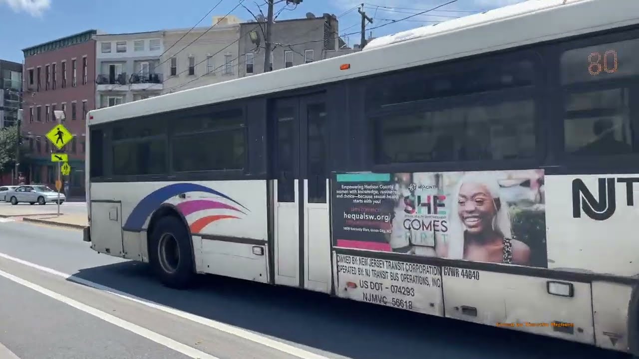 NJ Transit Buses in Jersey City, New Jersey 2025