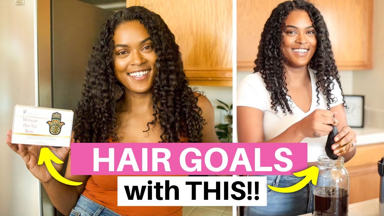 How to Create a Hair Growth Oil Infused with Moroccan Hair Tea! (ft  YouTuber @alyjahflakes) - YouTube