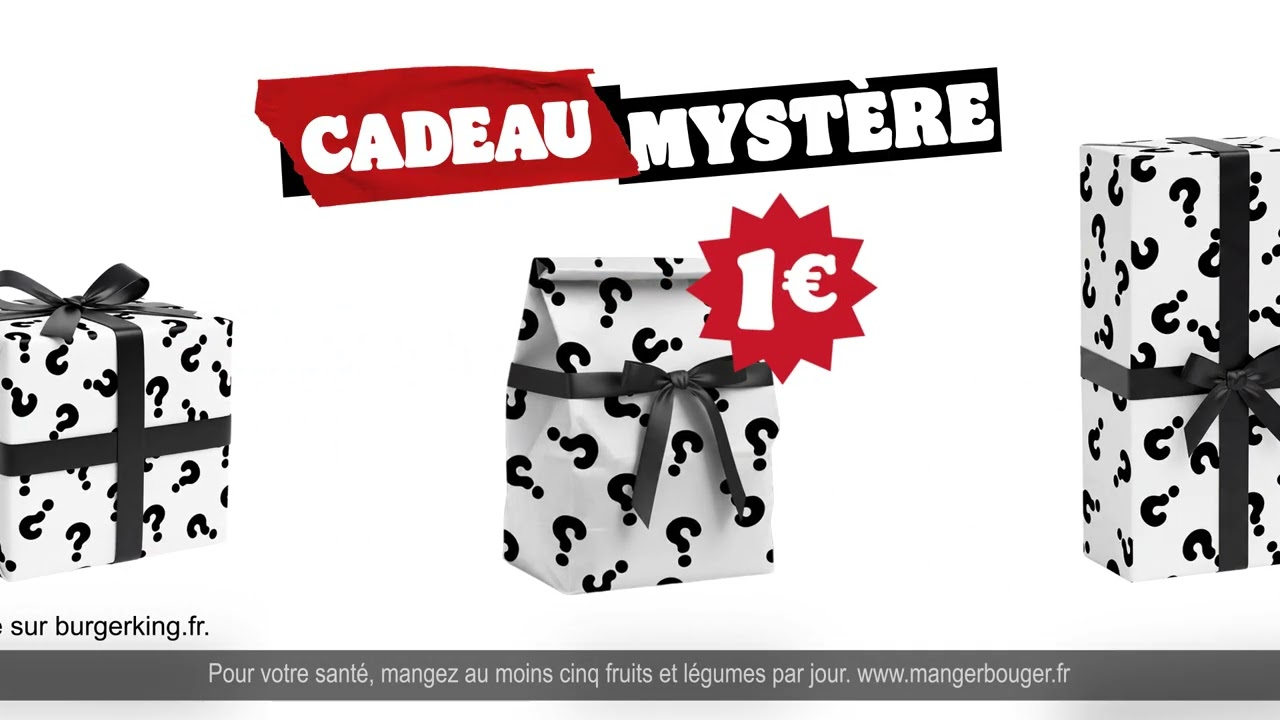 BURGER KING - CADEAU MYSTÈRE