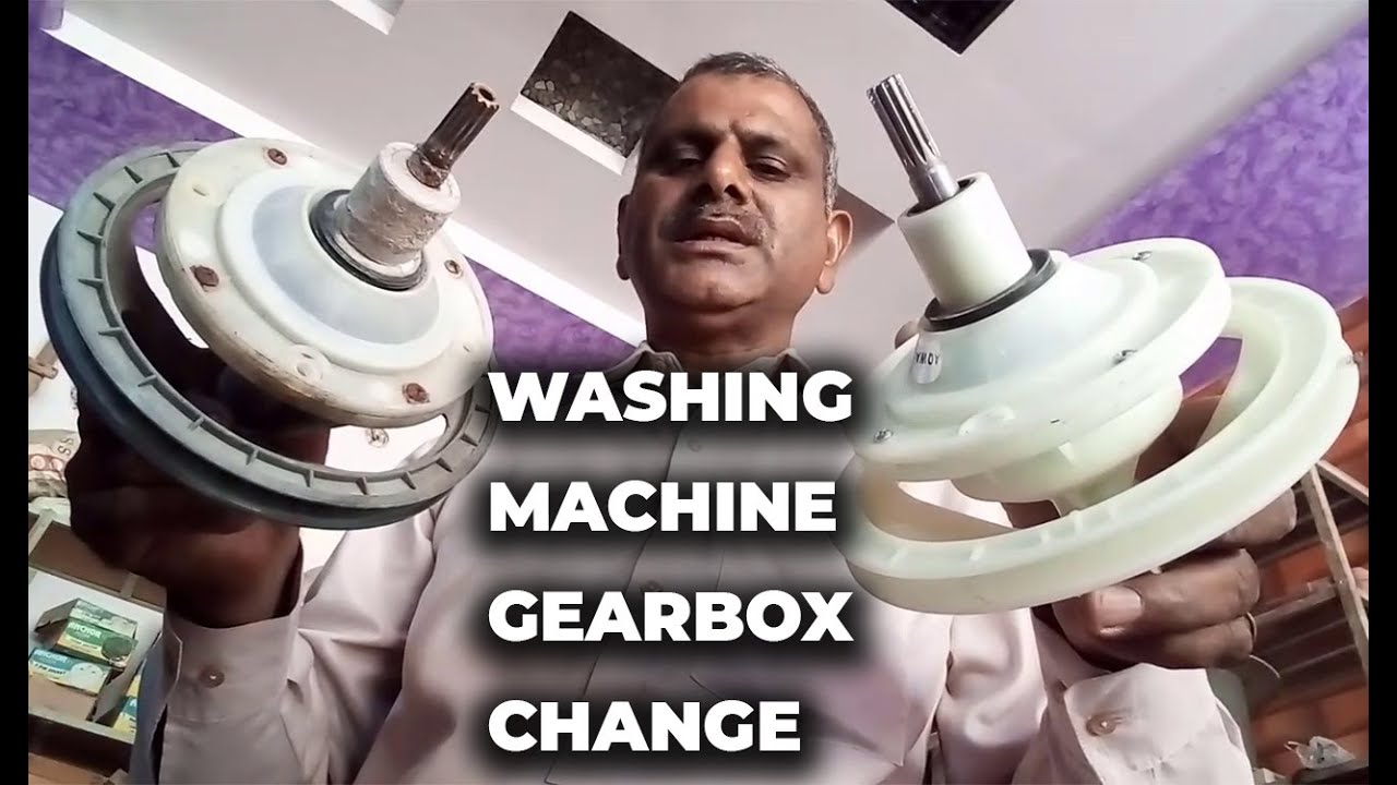 Haier HWM120AS washing machine gearbox fitting double washing