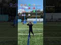 弁慶シュート対決⚽️#サッカー