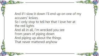 Brian Fallon - Red Lights Lyrics