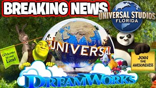 DreamWorks Land Being Built (Universal Studios Florida BROKE The Curse)