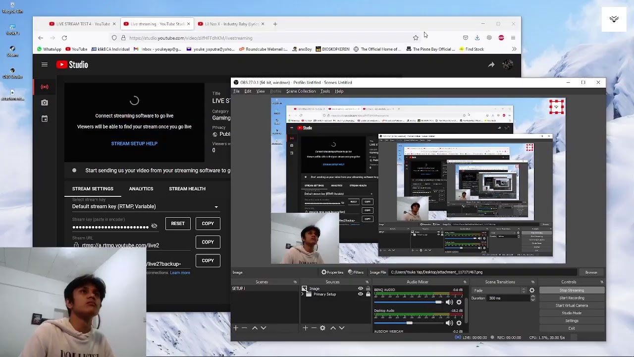 LIVE STREAM TEST 5 - YouTube