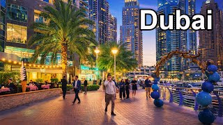 Dubai Marina 4K Walking Tour 2026 | Stunning Waterfront, Skyscrapers & City Life #dubai #marina