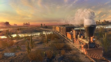 Railway Empire walkthrough part 5. Sierra Nevada (ending)