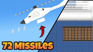 Helicopter with Missile Launcher in Spaceflight Simulator screenshot 2