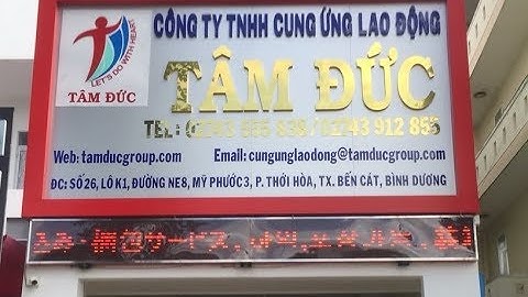 Video Giới Thiệu Công Ty TNHH Cung Ứng Lao Động Tâm Đức