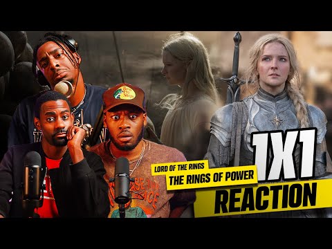 The Lord of the Rings: The Rings of Power 1x01 Reaction "HERE WE GO!!"