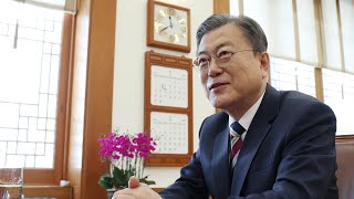 문대통령, 쇼트트랙 金 최민정에 축전…'해낼 줄 알았다' / 연합뉴스TV (YonhapnewsTV)