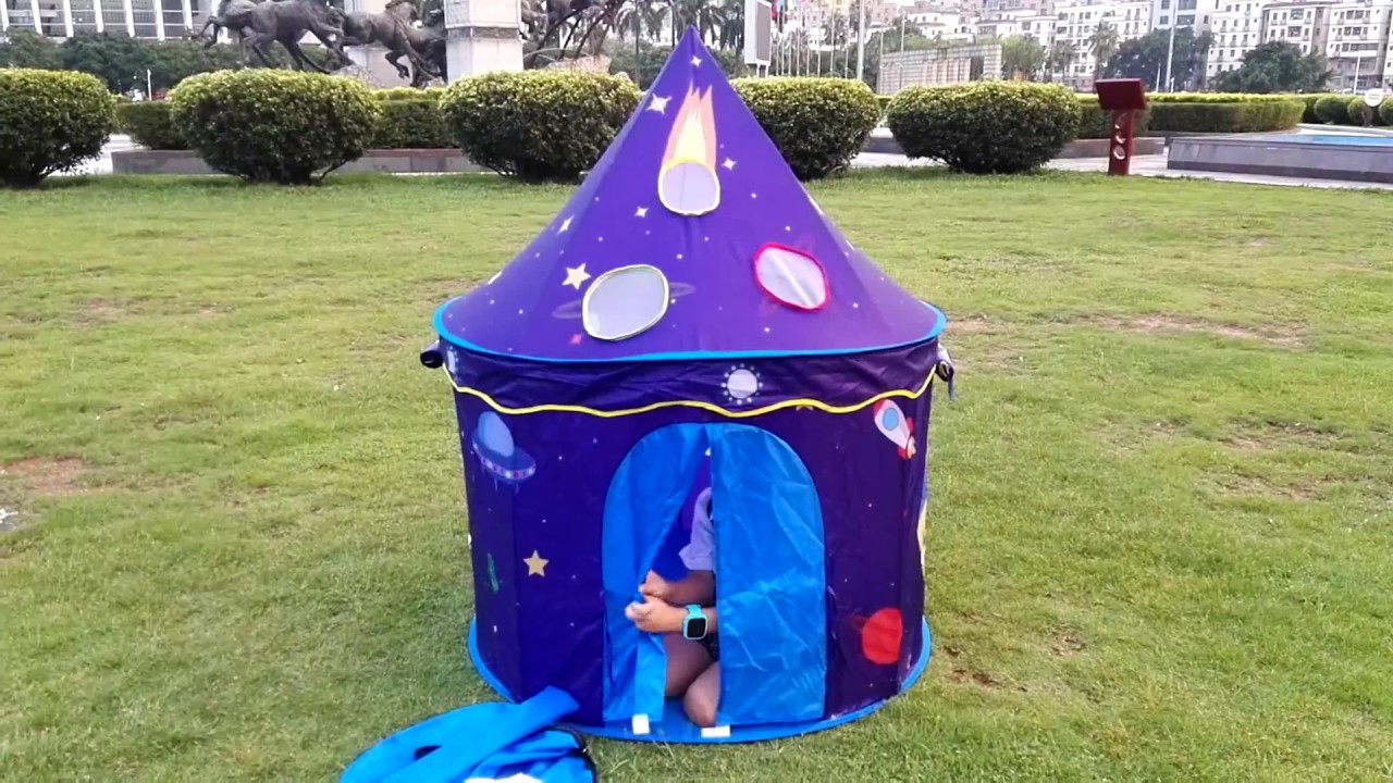rose fairy pop up play tent
