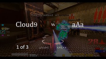 Cloud9 vs aAa Quake 3 Arena CTF q3wcp15 2004-04-11 Game 1 of 3