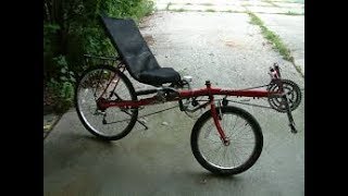 will it ride? recumbent bike from a garage sale