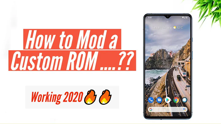 How to Mod a Custom ROM ? | Working 2020