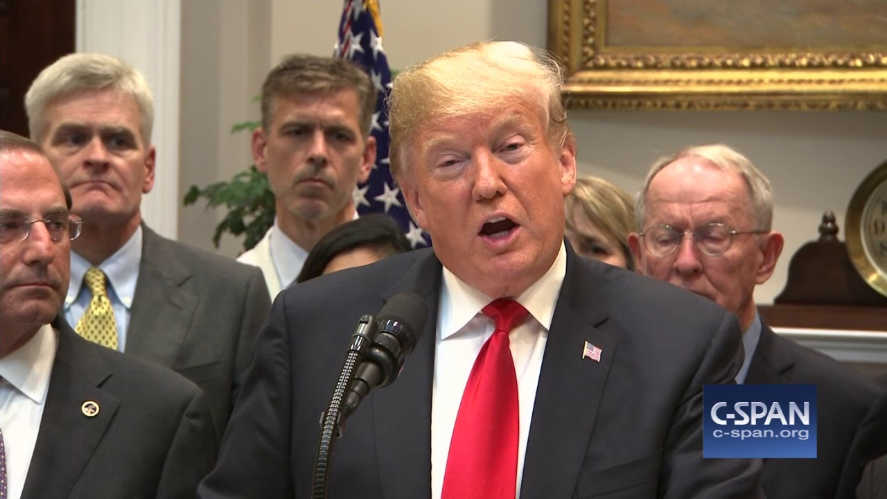 c-span channel Word for Word: President Trump on Hurricane Michael Preparations (C-SPAN)