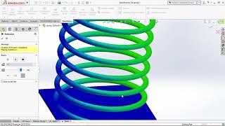 Celebrity Deflection or Buckling of Spring in SolidWorks Simulation | Siddharth Rami Profile