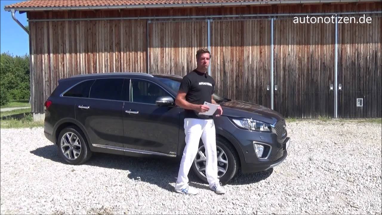 Kia Sorento 2 2 Crdi Platinum Edition 16 Im Fahrbericht Review Test Youtube