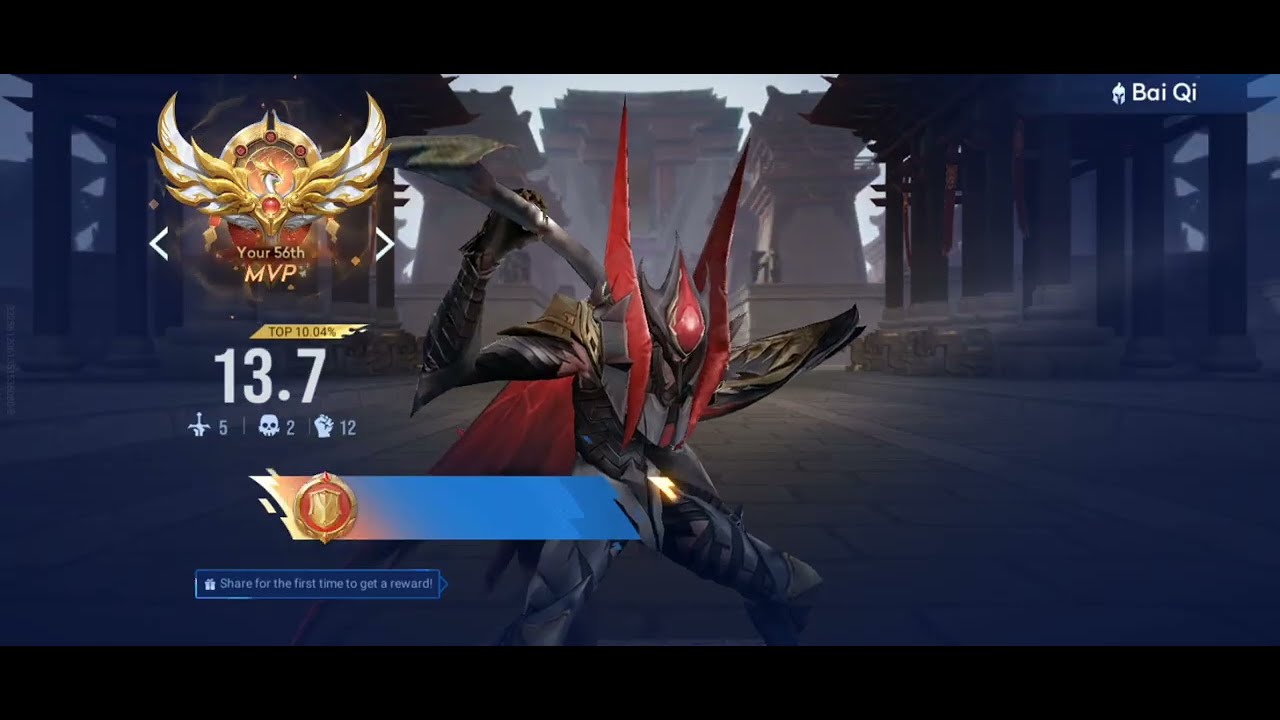 Bai Qi Roaming, Tank Support, Maximum Healing!!!