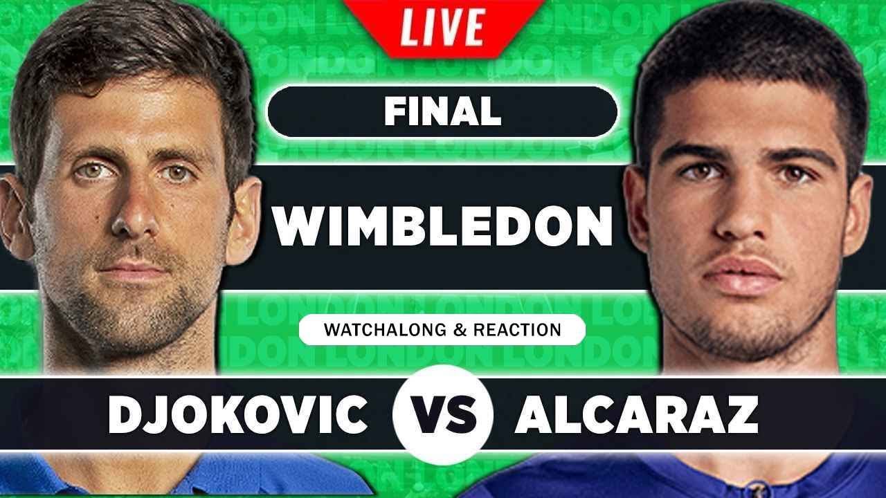 DJOKOVIC vs ALCARAZ Wimbledon 2023 Final LIVE Tennis Play-by-Play