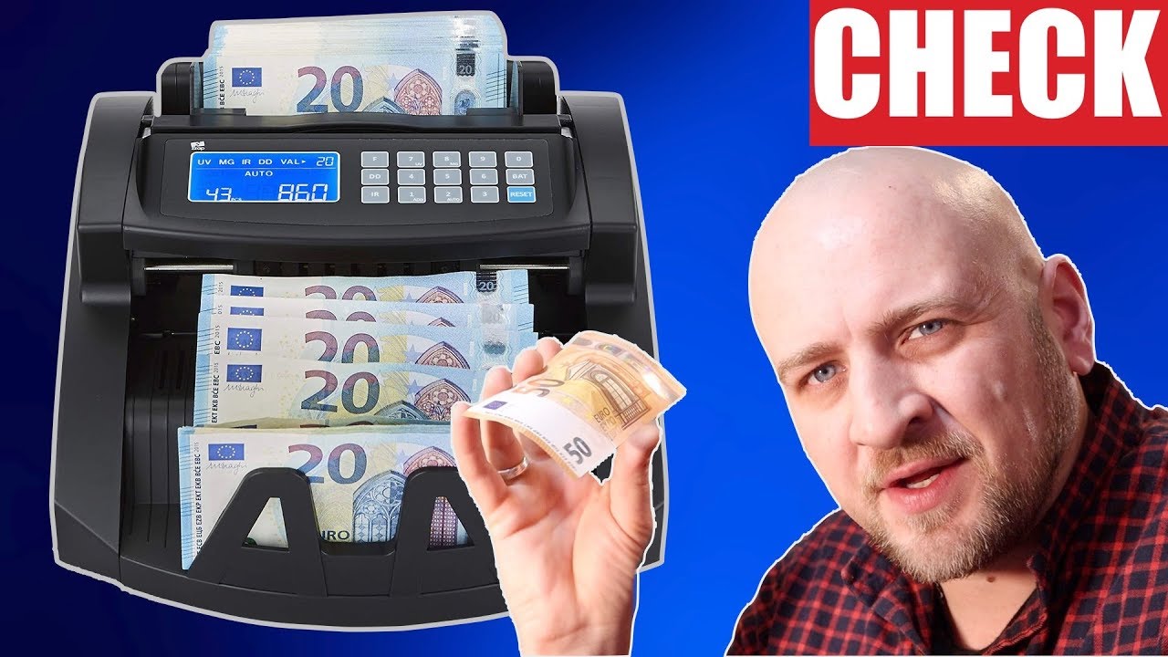 Zzap Nci Banknotenzahler Falschgeld Detektor Geldzahlmaschine Geldzahler Banknotenzahlma Youtube