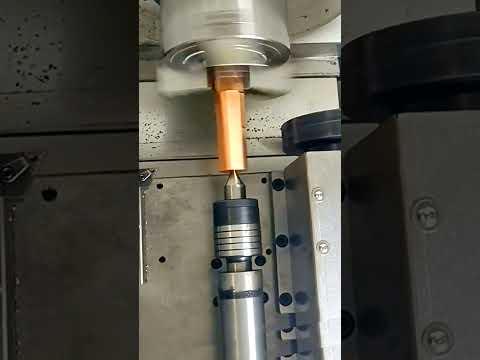 Turning copper hexagonal