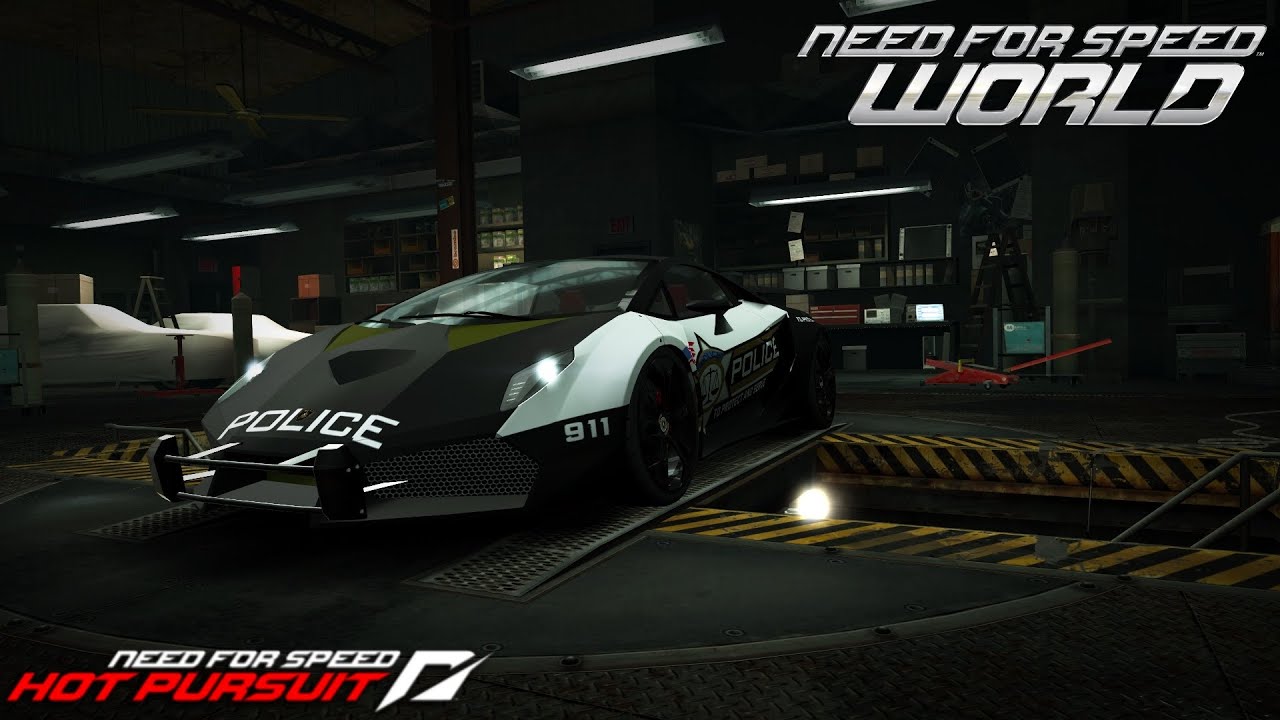 Need for Speed World Lamborghini Sesto Elemento Hot Pursuit (SCPD