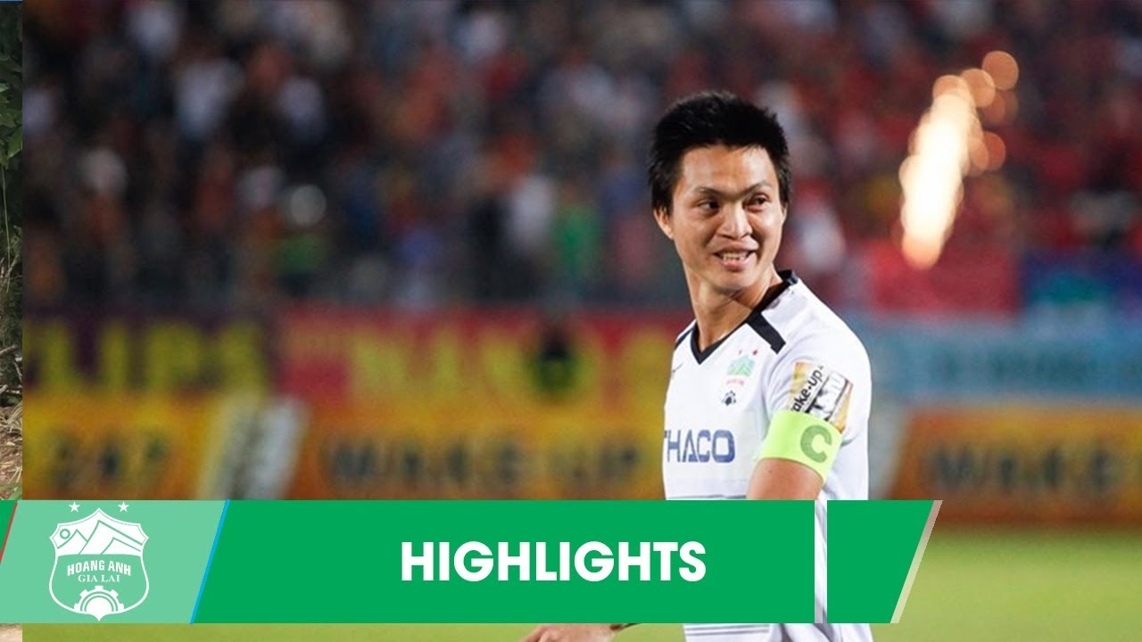 văn thanh cao bao nhiêu | HAGL - SLNA | Vòng 17 V.League 2019 | 3 điểm quý giá và bàn thắng thứ 8000 của đội trưởng