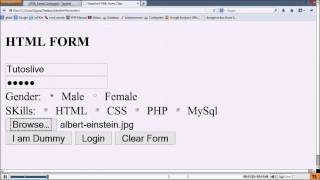 HTML Forms 2 Continued part 1/3