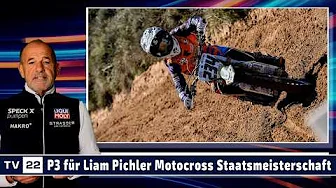 MOTOR TV22: Liam Pichler with top 3 result at the 2025 Italian Motocross Championship