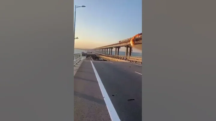 KERCH BRIDGE FINALLY HIT!