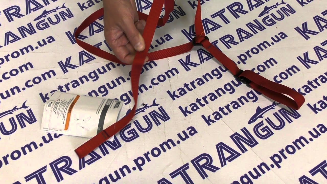 Крепление кроля к обвязке petzl torse