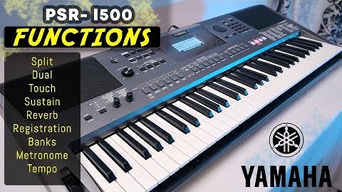 🔥Yamaha PSR i500 All Functions and Its Working - Detailed Video