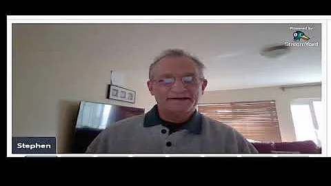 "Live" OnAir Conversation with Author Stephen Alde...