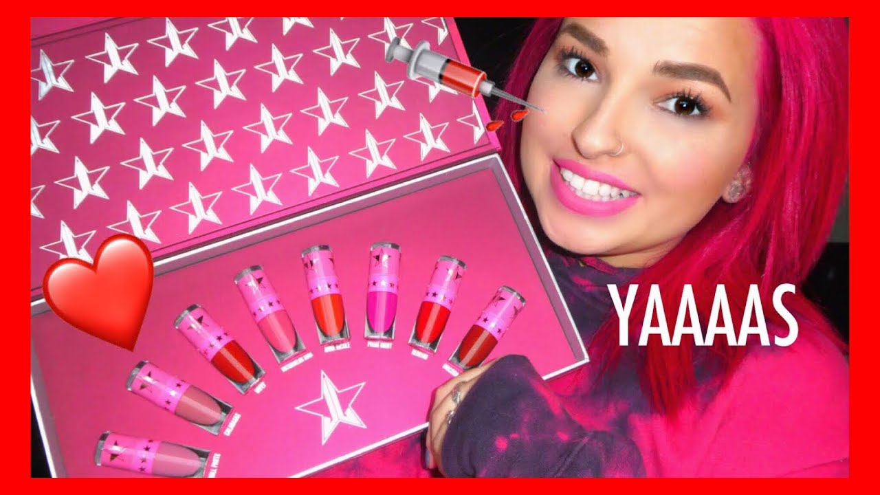 Mini Red Lipstick Set Love Sick Collection Jeffree Star Cosmetics