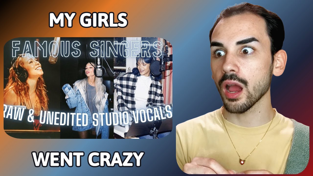 Female Singers - Raw & Unedited Studio Vocals! | Reaction