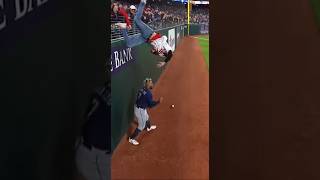 Fan Flips Over Railing… Ball Bounces Into His Lap
