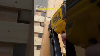 Demonstration of Sequential Firing with the DEWALT DCN 930 Cordless Nail Gun