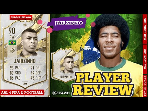 MUST GRIND SBC??? 90 MID ICON JAIRZINHO Player Review - FIFA 23