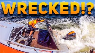 WRECKED SPEED BOAT RESCUED! | HAULOVER INLET | HAULOVER BOATS | BOATSNAPS