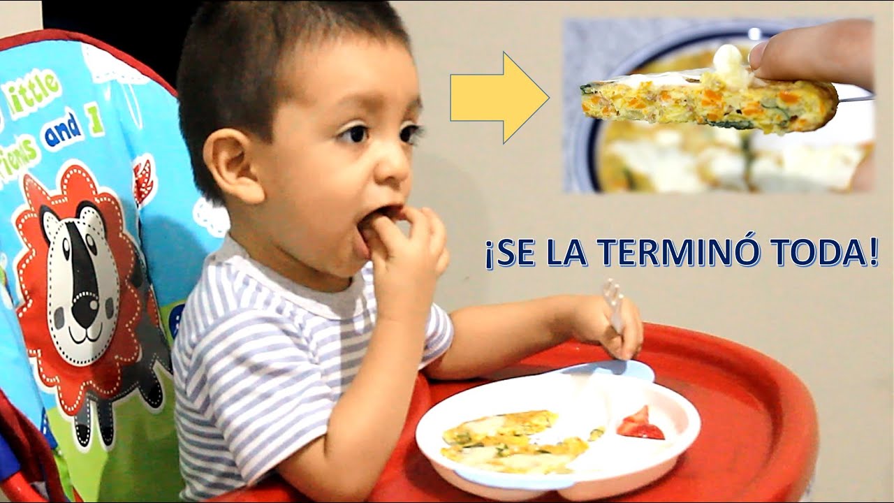 Tortilla Full Vegetales Para Ninos Youtube