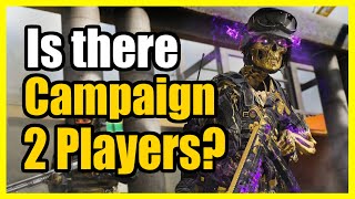 Is the Campaign Mode in Black Ops 6 2 player Split screen Coop
