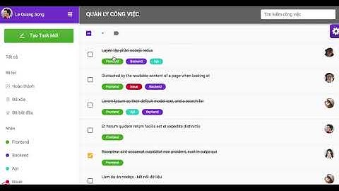 CyberSoft edu vn   Chuyên Gia Back End NodeJs, ReactJs, MongoDB theo dự án   Quản lý Task